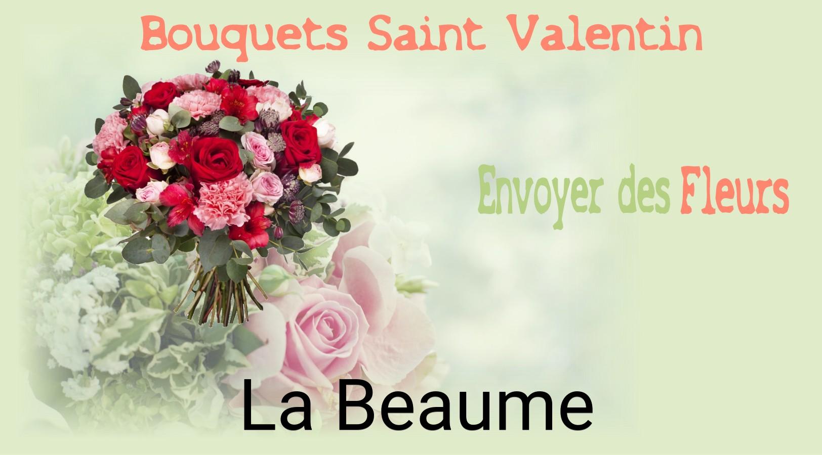 Roses de Saint-Valentin livrées à La Beaume